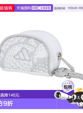 日本直邮adidas 高尔夫球图形2个装球盒 U4162-JY0859W