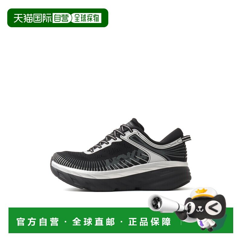 日本直邮HOKA ONE ONE HOKA BONDI 7 黑色跑鞋运动鞋图片