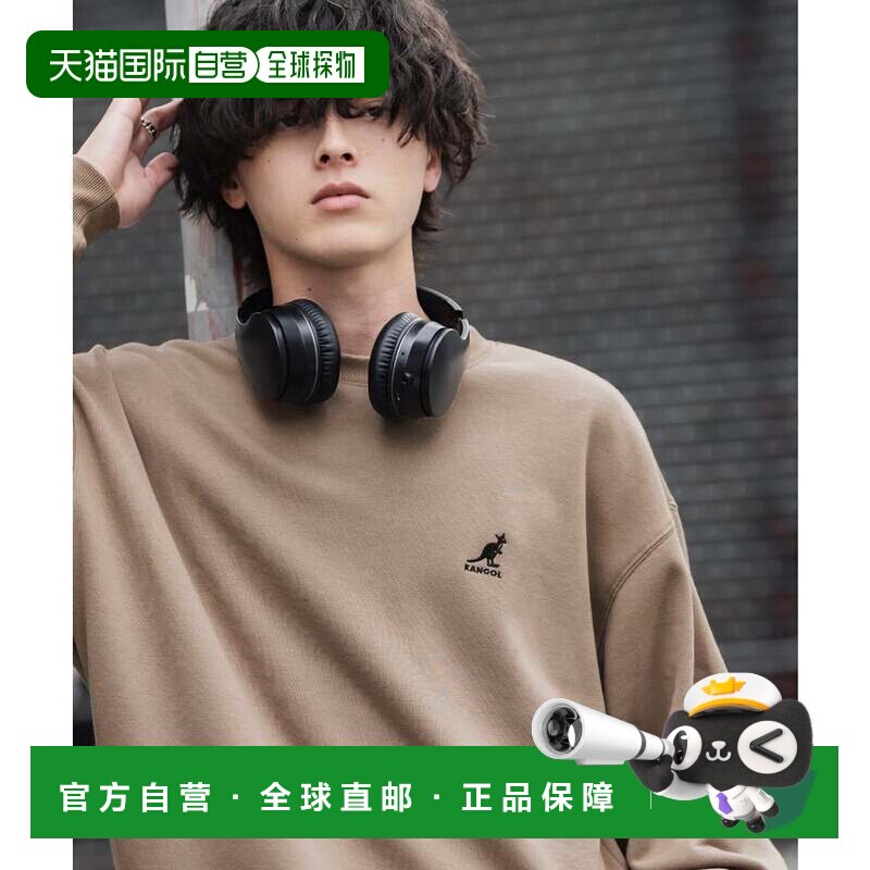 日本直邮Rocky Monroe KANGOL 男女款加绒卫衣 定制刺绣logo 宽松