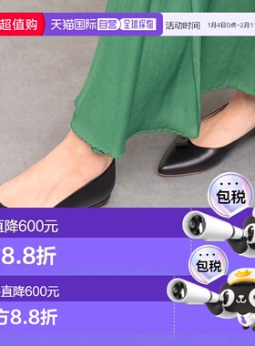 日本直邮FABIO RUSCONI 尖头低跟丝带女鞋单鞋 FA933BW021474