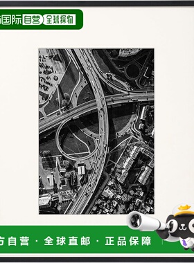 【日本直邮】HAKUBA ZERO相框 GA-01 A4黑色 亚克力板