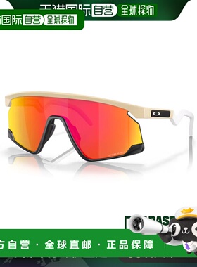 日本直邮OAKLEY BXTR 运动太阳镜哑光沙漠棕褐色/Prizm 红宝石高