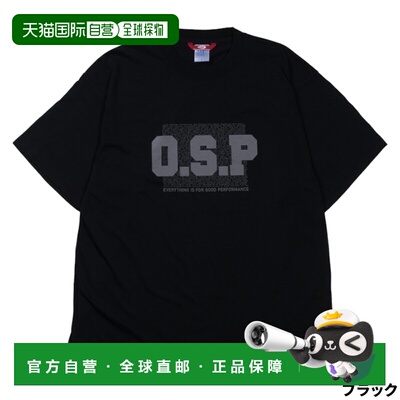 日本直邮OSP Wear OSP 诱饵印花 T恤 XXL 黑色