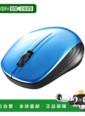 【日本直邮】BUFFALO巴法络BSMBW105BL无线蓝牙办公鼠标手感舒适