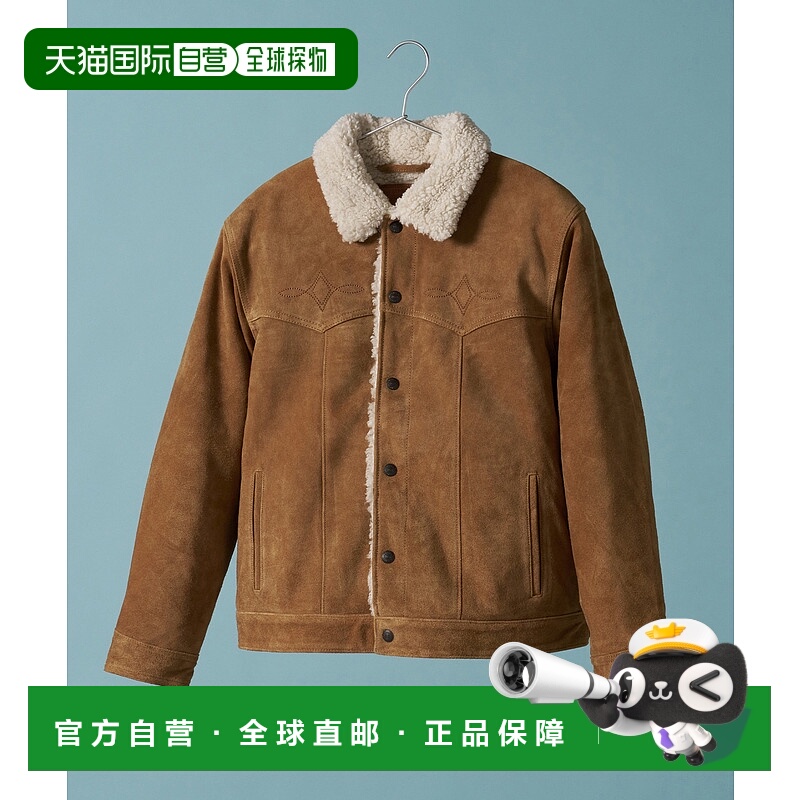 1h可退 日本直邮Levi's 男装 西部风格麂皮 经典西部牛仔夹克 003