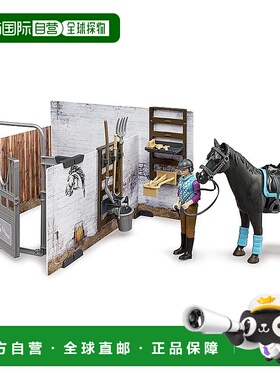 【日本直邮】Bruder玩具 机器人・手办 马厩套装模型 62506