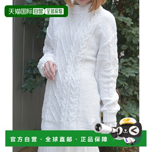 亮片×灯芯绒质感 1h可退 女装 femme 针织连衣裙 日本直邮axes