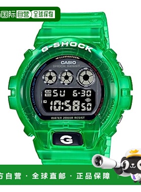 【日本直邮】G Shock卡西欧 手表 男款抗震运动表 绿色DW-6900JT-