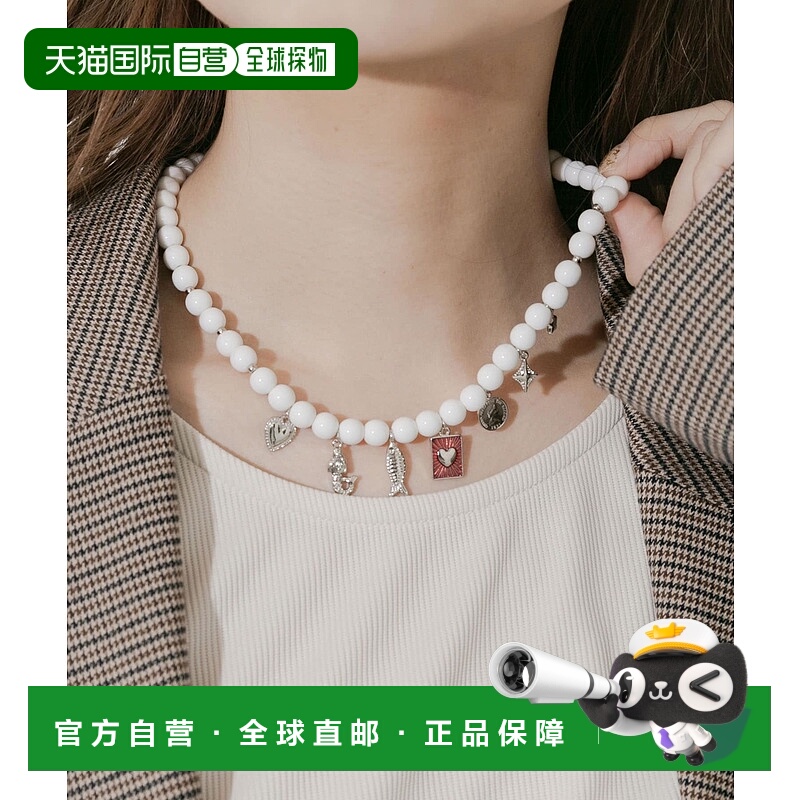 1h可退 日本直邮SMELLY 女士个性混搭 charm 珠宝项链 SMA62PF035