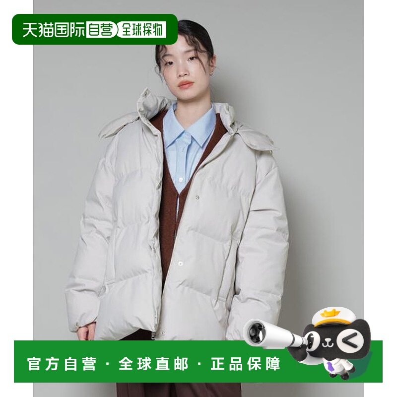 1h可退 日本直邮NANO universe A字型中长款羽绒服