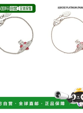 日本直邮Vivienne Westwood 手镯钻石心形手镯女式 61020090
