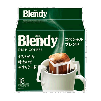 日本直邮AGF Blendy挂耳式特调咖啡18袋