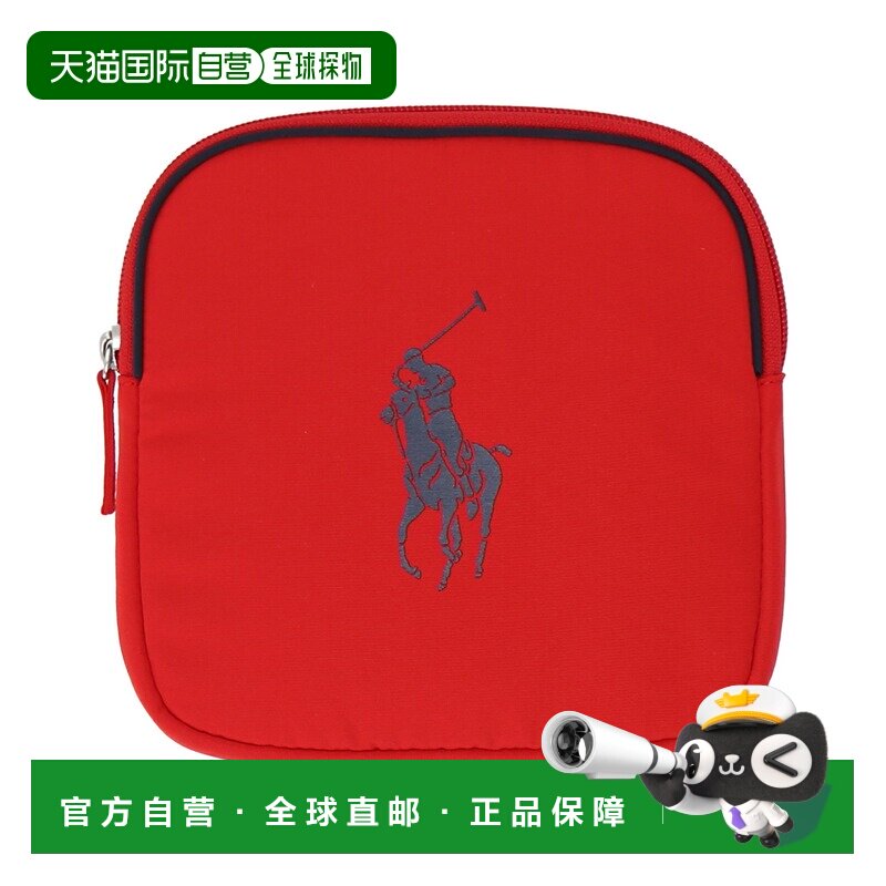 日本直邮Polo Ralph Lauren男女同款手帕收纳袋 佩斯利印花再生聚