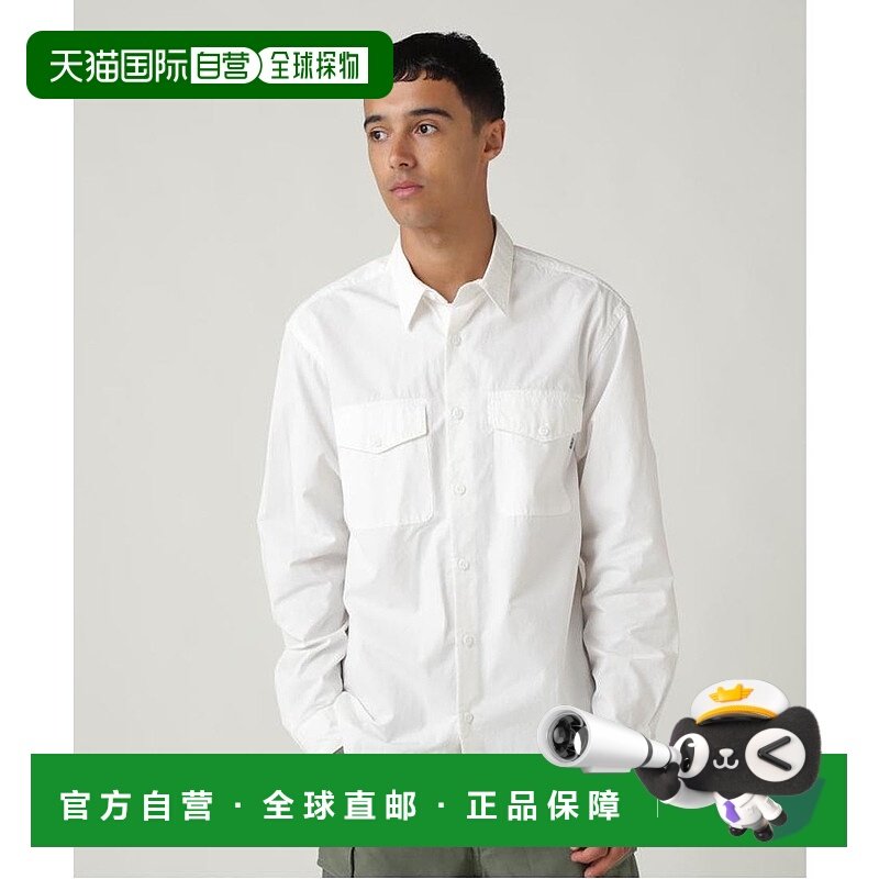 日本直邮AVIREX 基础陆军府绸长袖衬衫 [AV1129EM018171]运动