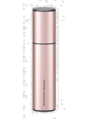 【日本直邮】sharp夏普生活电器声波洗衣机粉色小巧便携经久耐用