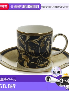 日本直邮WEDGWOOD 威基伍德 Canova 咖啡杯和茶托陶瓷茶杯套装