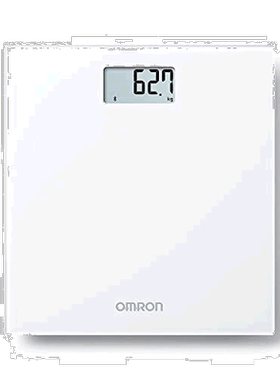 日本直邮Omron欧姆龙 体重秤 智能手机联动型 HN-300T2-JTW