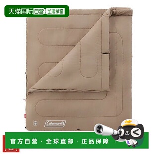 日本直邮 Coleman 封筒型2 IN 1 C5 [2185659]睡袋户外科勒曼