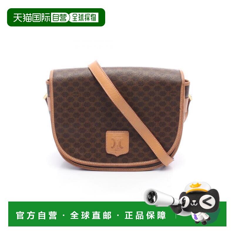 日本直邮中古Celine赛琳女包B级9新Shoulder bag肩包涂层/防水帆图片