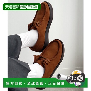 1h可退 日本直邮SCANDINAVIAN FOREST 女士绒面低帮莫卡辛鞋 SF61