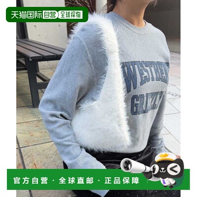 日本直邮Lattice毛绒针织迷你托特包闪耀设计 BA2【付后1h可退】