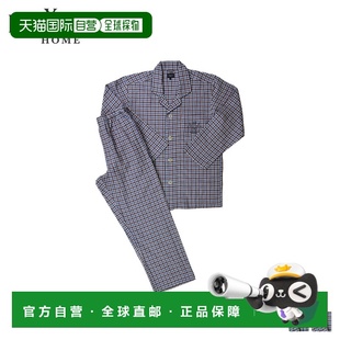 NEWYORKER 开襟 HOME 男式 睡衣海 家居服睡衣上衣和下装 日本直邮