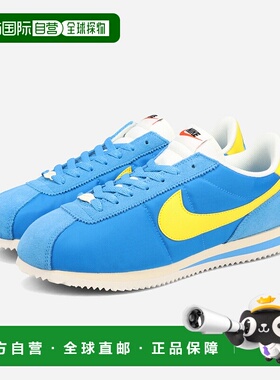 日本直邮Nike Cortez TXT 男士低帮纺织运动鞋浅蓝色/闪电色/帆色