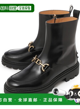 日本直邮Tod's 女士黑色踝靴 xxw08j0is50aktb999 黑色