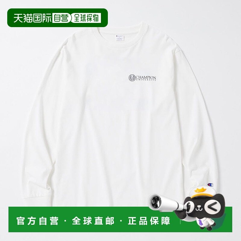 日本直邮【日本直邮】Champion冠军男女同款T恤C8-A401-010