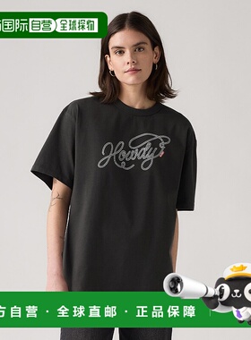 1h可退 日本直邮Levi's 男装 GR TABOR 圆领宽松图形T恤 001MX000