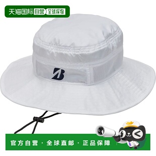 【日本直邮】普利司通高尔夫 保冷剂口袋帽 HAS25AWH 男款 白帽子