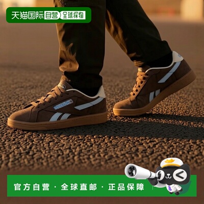 日本直邮锐步 经典复古 146141 鞋 Club C Grounds UK（棕色）