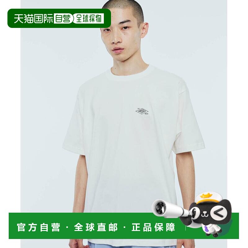 日本直邮Umbro 男士女士纯棉印花短袖T恤 2026春夏款 UU6SHS03U