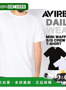 日本直邮AVIREX DAILY MINI WAFFLE CREW NECKS/S T-SHIRTS 61431