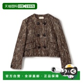 日本直邮DES 无领短款 PRES 1h可退 女装 双排扣 夹克 22075407314