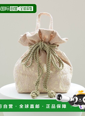 1h可退 日本直邮utatane 女士2WAY蕾丝巾着包 日本制造 537460420