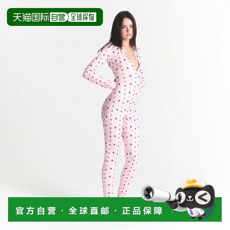 日本直邮Skims 连体睡衣 樱花雪印 女士舒适