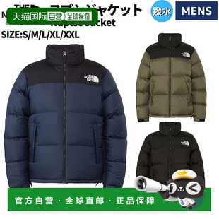 NUPTSE FACE JACKET 男士 黑休闲外套 日本直邮THE 羽绒外套 NORTH