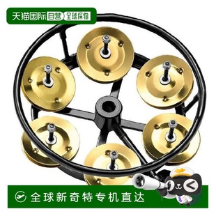 meinl西洋乐器Percussion手摇铃黑色圆形金色铃 日本直邮