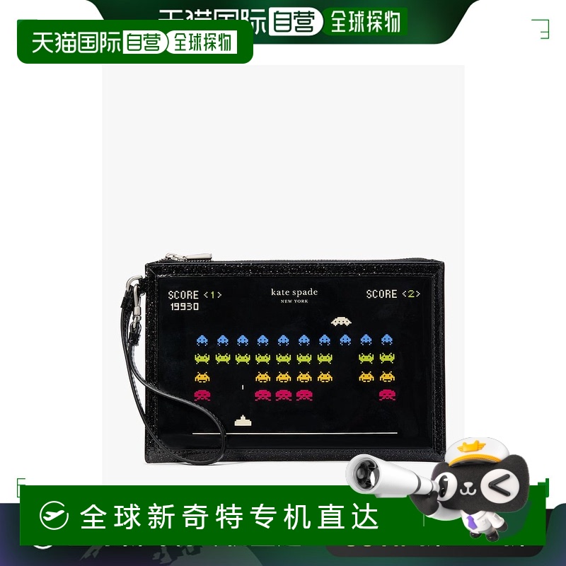 日本直邮Space Invaders × kate spade 闪耀纽约手腕包 KI754001