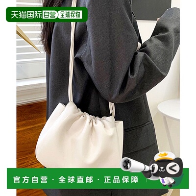 日本直邮florge 轻便仿皮褶饰迷你肩包 [FL8218AW009614]