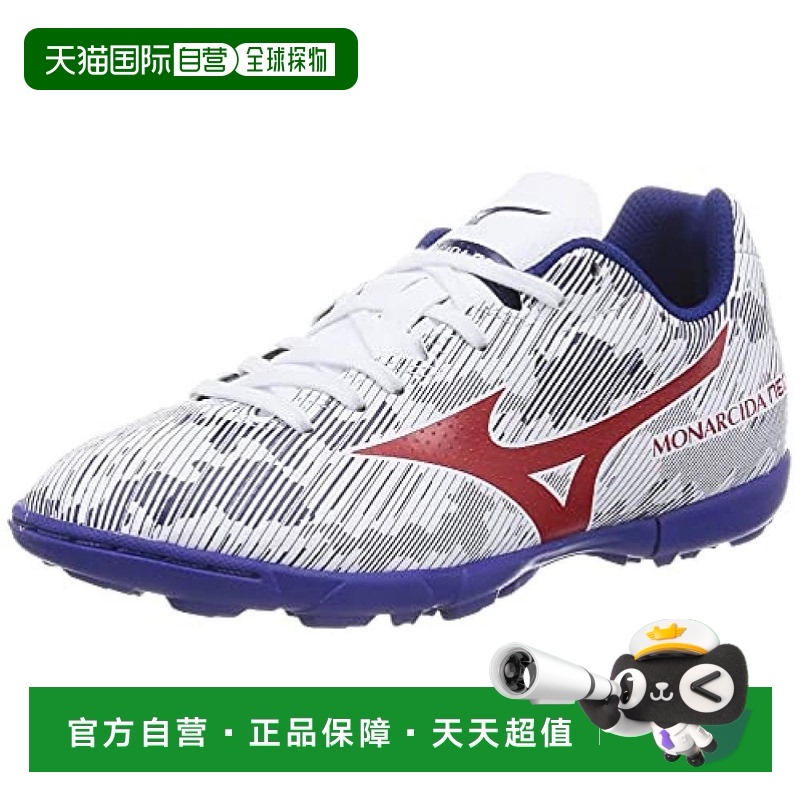 【日本直邮】美津浓MONARCIDA NEO TF五人制足球鞋 白/红色29.0cm
