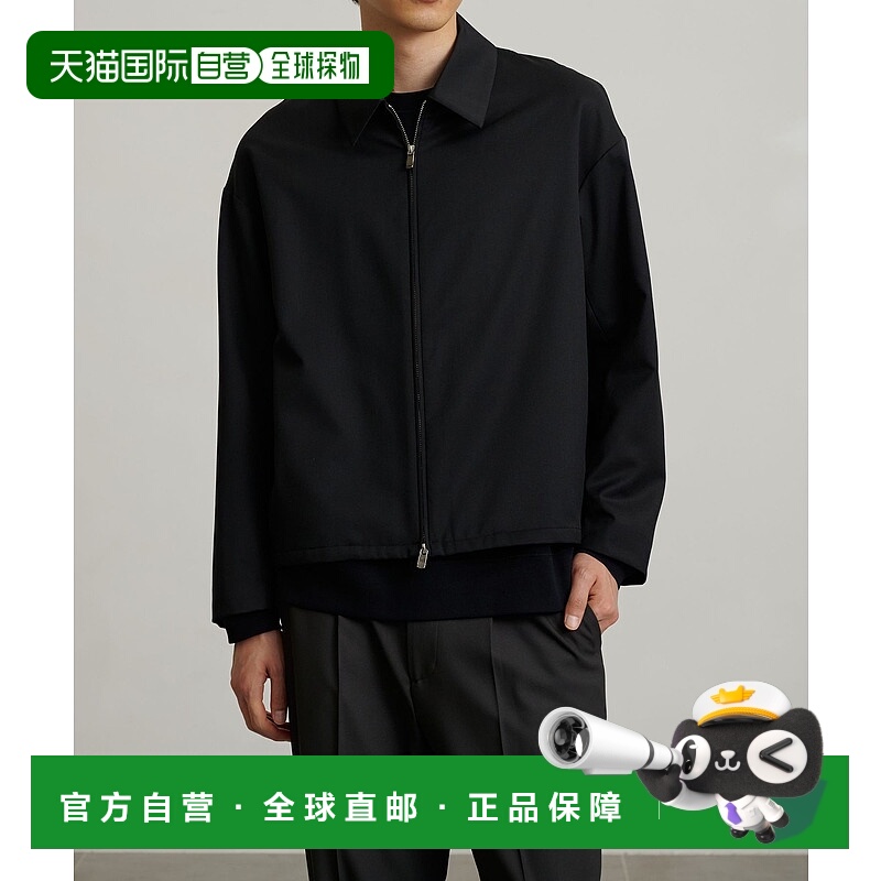 1h可退 日本直邮PUBLIC TOKYO 男士清爽羊毛混纺夹克 154550011