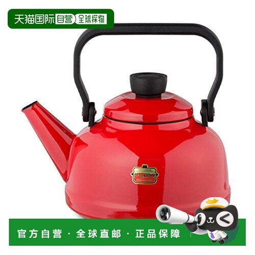 【日本直邮】Fuji Horo 烧水壶 solid 2.3L 红色 SD-2.3K-R珐琅
