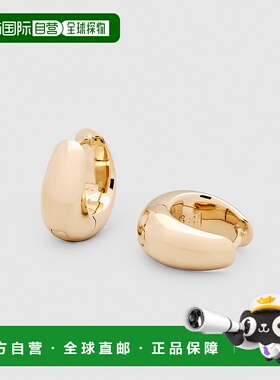 1h可退 日本直邮TOMWOOD 男女同款小号冰块耳环金色 配饰100516