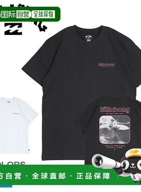 日本直邮BILLABONG 男士Layback短袖T恤 BE01A206半袖运动刺绣