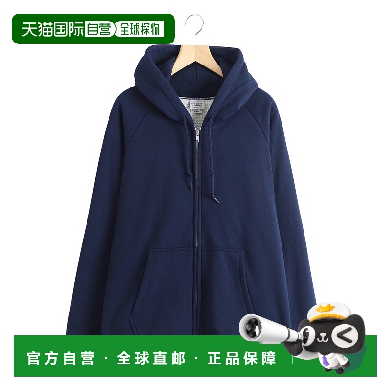 1h可退 日本直邮CAMBER男装 宽松版型14oz棉质连帽衫 半拉链设计