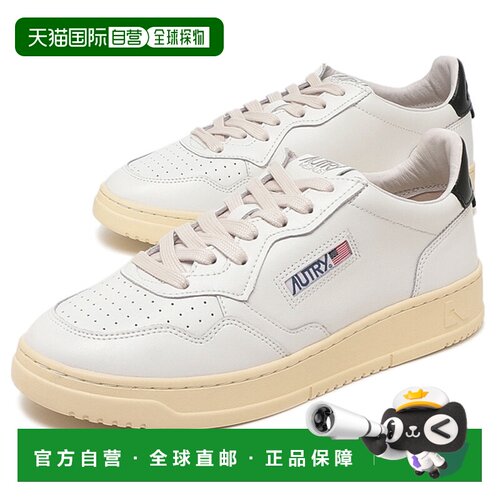 日本直邮AUTRY 运动鞋 Medalist 白色黑色男士 AUTRY AULM LL22