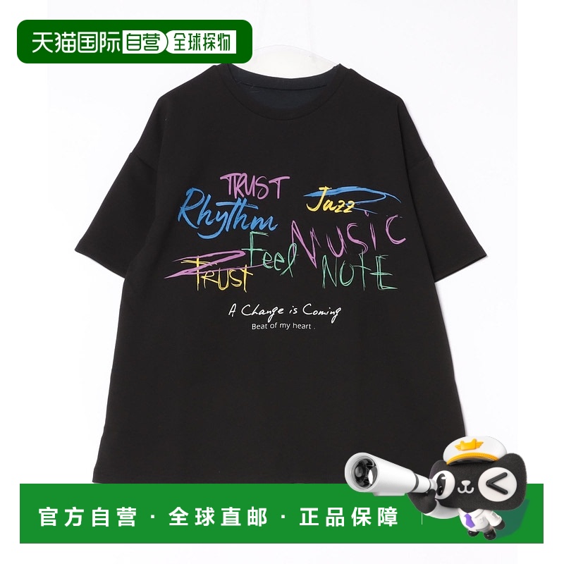 1小时内可退 日本直邮antiqua 女士艺术印花T恤 PN00544女装