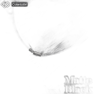 日本直邮Colantotte TAO 项链 AURA 哑光黑色 TAO 项链 AURA 哑光